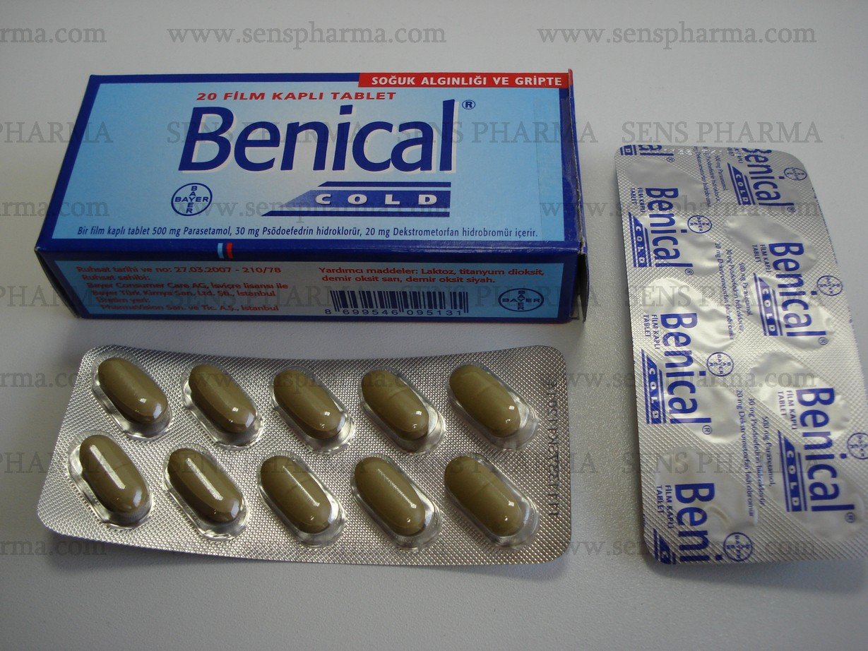 Grip, Soğuk Algınlığı için Benical Cold