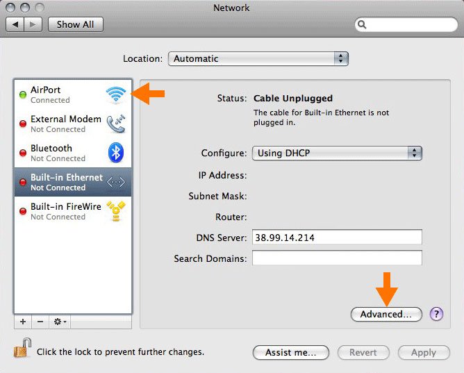 DNS Ayarları ve Alternatif Çözümler mac-os-3