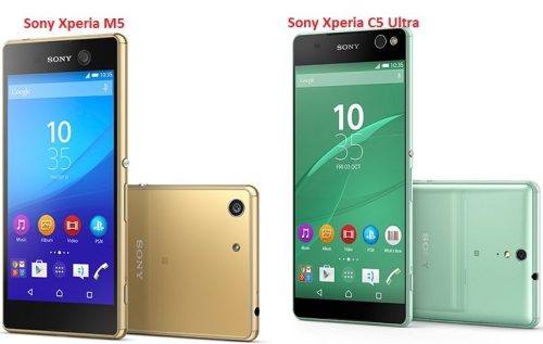 Sony Xperia M5 ve Sony Xperia C5 Ultra Karşılaştırması