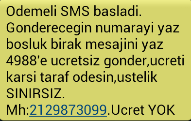 Vodafone’da Ödemeli SMS Nedir, Nasıl Kullanılır?