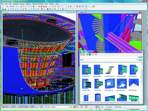 Tekla Structures Programı (X-STEEL)