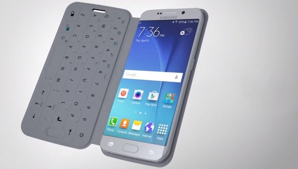 Samsung Galaxy S6 ve S6 Edge’de Büyük Klavye Nasıl Kullanılır? galaxy-s6-klavye-kilif
