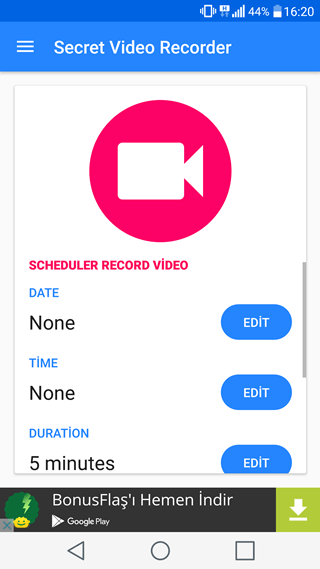 Android’de Gizli Video Nasıl Çekilir?