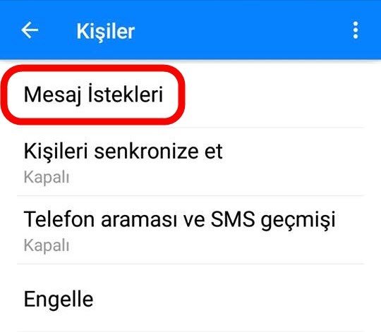 mesaj istekleri