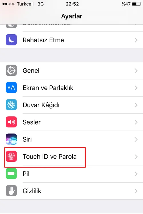 iPhone'a Yeni Parmak İzi Nasıl Eklenir?
