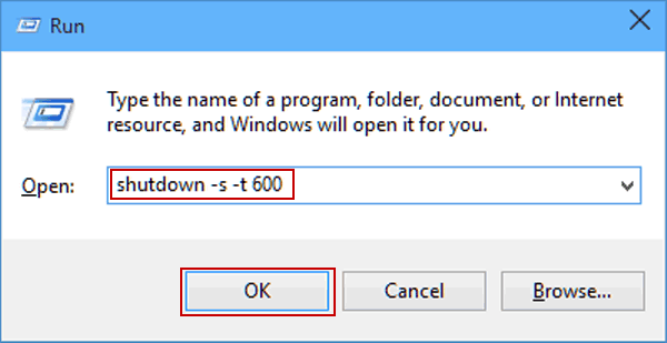 Windows 10'da Bilgisayarı Zaman Ayarlarlı Kapatma