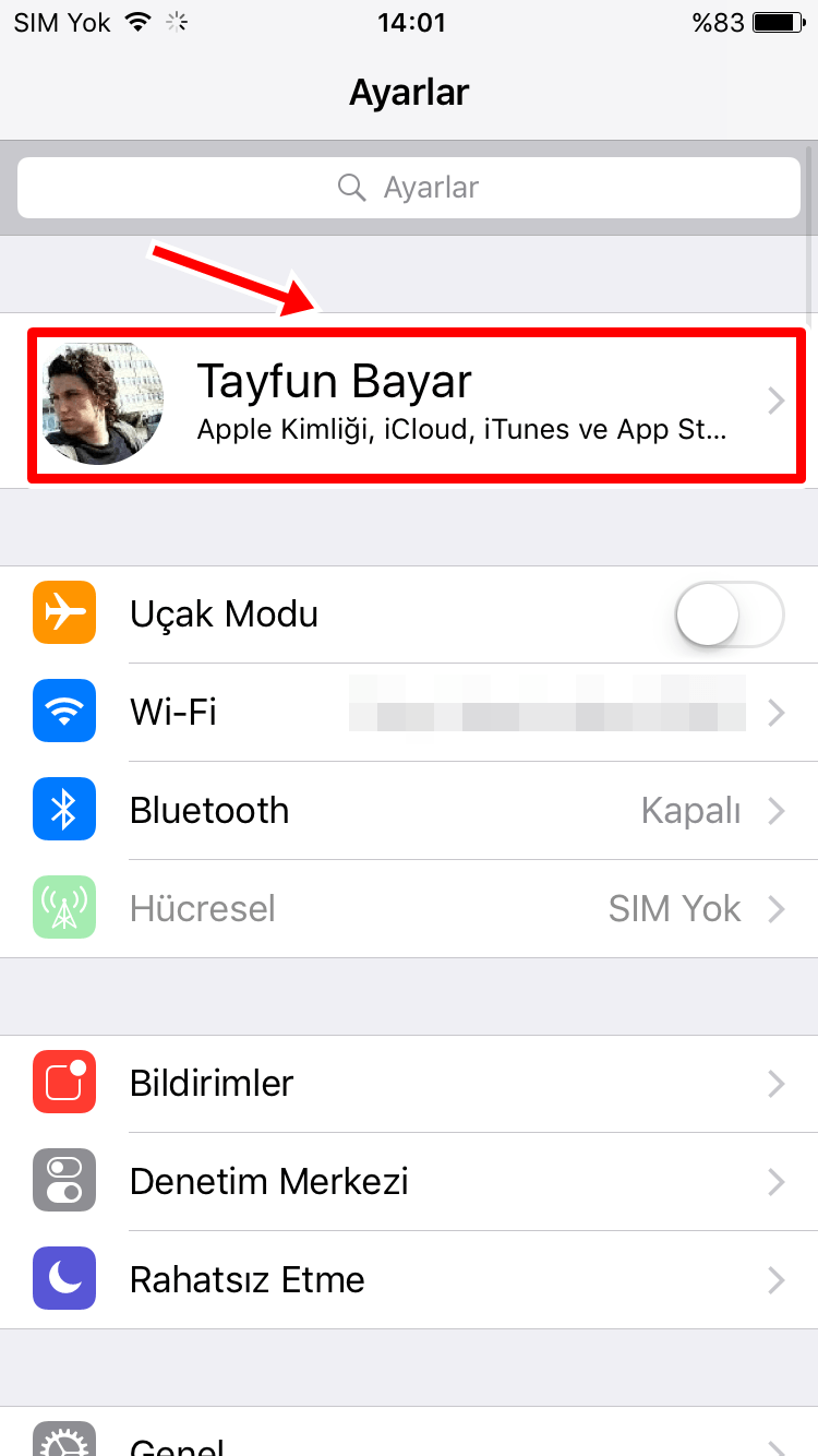 iPhone'umu Bul Nasıl kapatılır?
