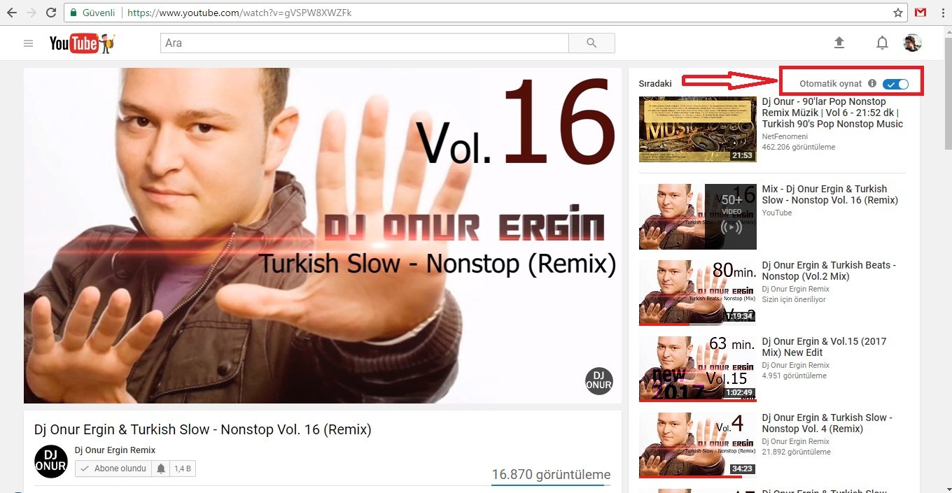 YouTube'da Otomatik Video Oynatma Nasıl Durdurulur?