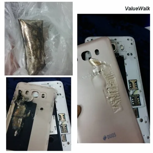 Samsung Galaxy J7'de Patladı!