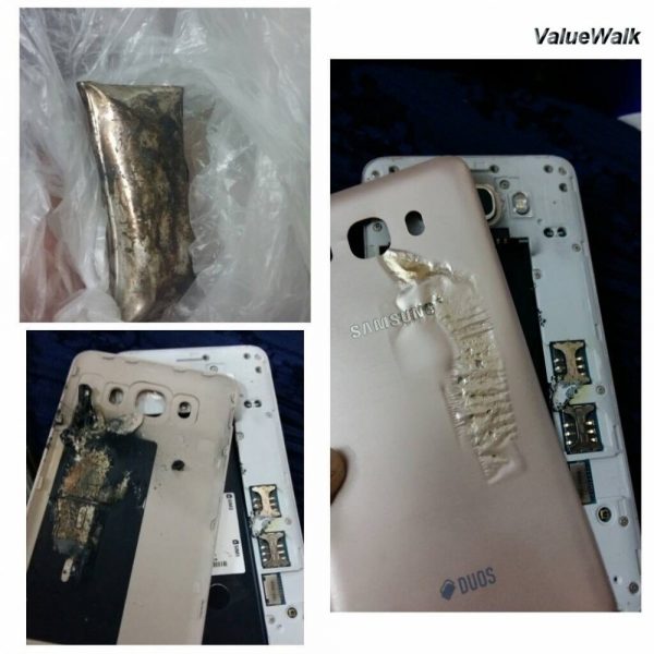 Samsung Galaxy J7'de Patladı!