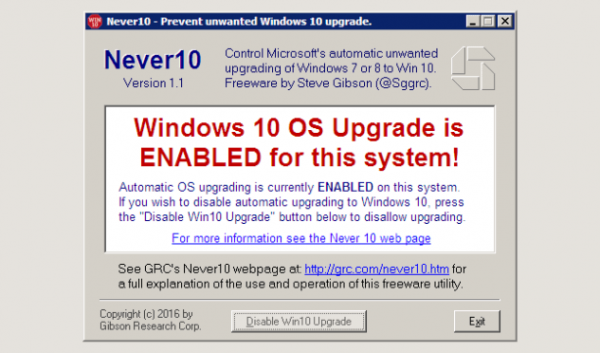 Windows 10 Otomatik Yükseltmeye Kapatma Windows 10 Otomatik Yükseltmeye Kapatma