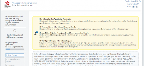 E-Devlet Koruyucu Aile Olma İşlemleri