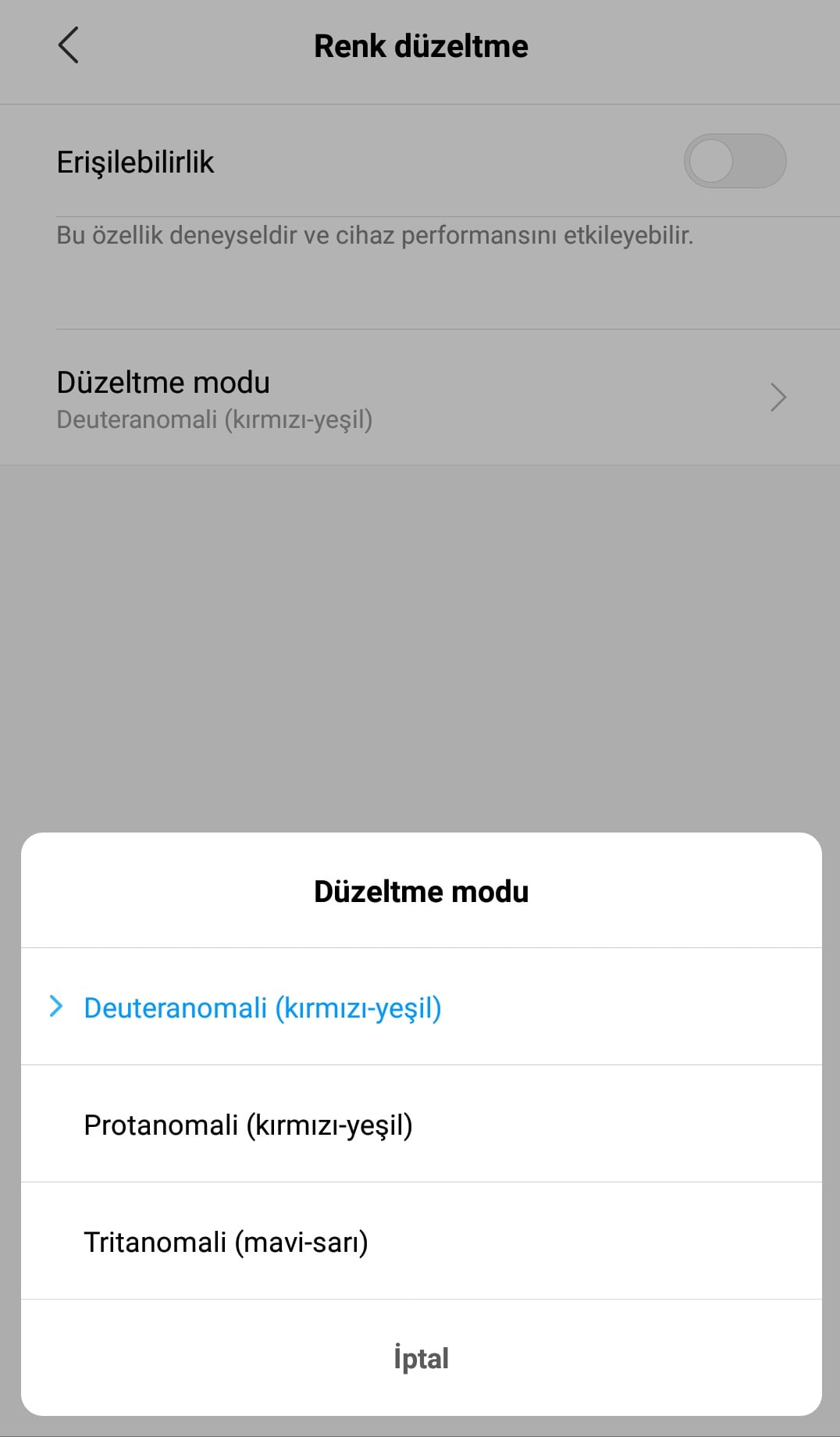 Android Renk Düzeltme Nedir Ne İşe Yarar? Android Renk Düzeltme Nedir Ne İşe Yarar?