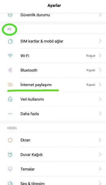 Android İnternet Paylaşımı Nasıl Yapılır? Android İnternet Paylaşımı Nasıl Yapılır?