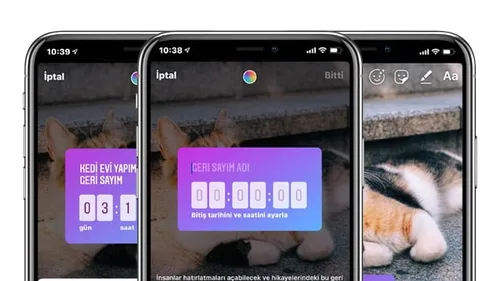 Instagram'da Geri Sayım Nedir Nasıl Boşaltılır?