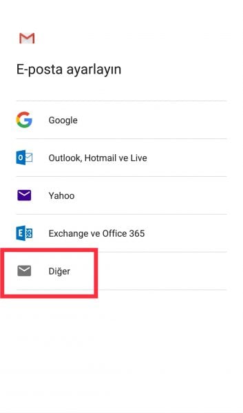 Android Cihazınıza Mail Eklemek