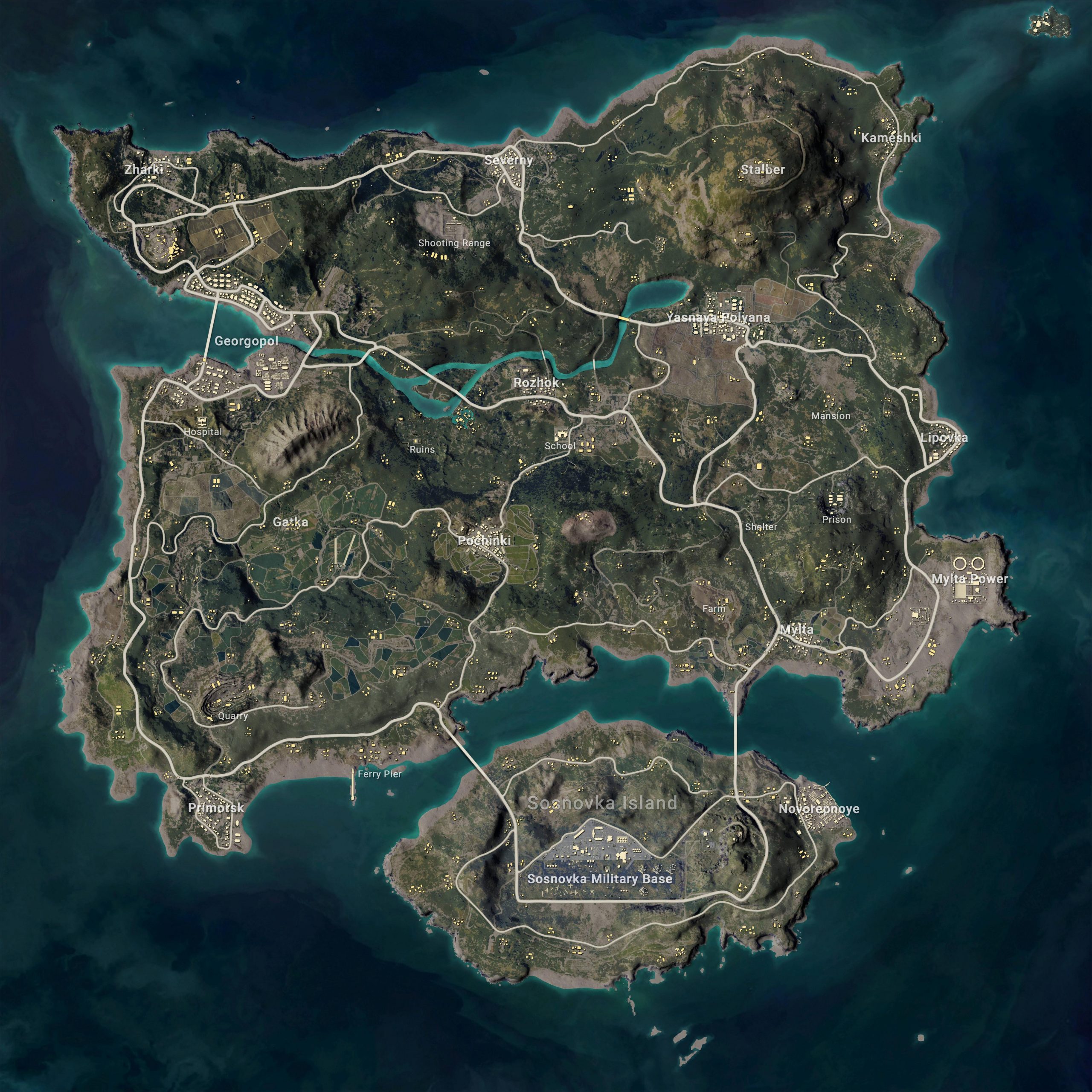 Pubg Erangel Haritası Güncellemesi