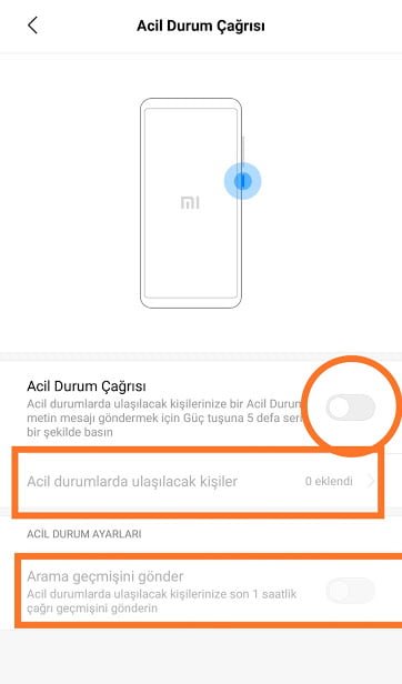 Xiaomi Telefonlarda Acil Durum Çağrısı Nedir? Xiaomi Telefonlarda Acil Durum Çağrısı Nedir?