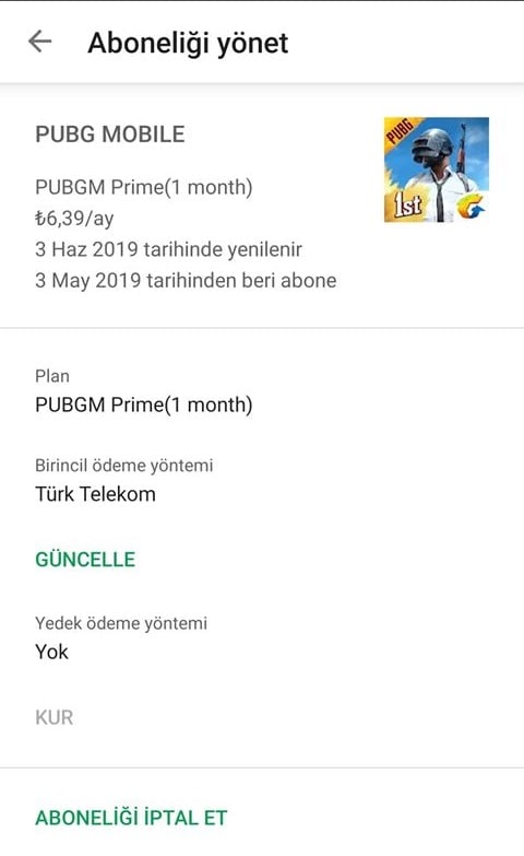 Android Oyunlarda Abonelik Nasıl İptal Edilir?