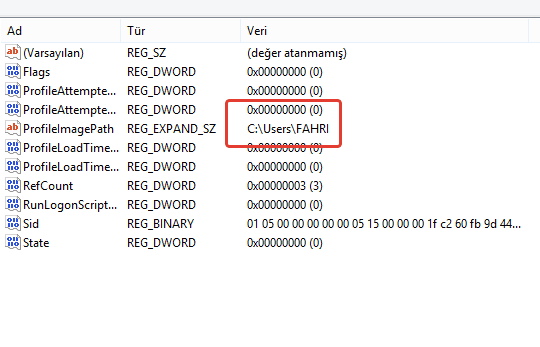 Windows Kullanıcı Klasör İsmi Nasıl Değiştirilir? Windows Kullanıcı Klasör İsmi Nasıl Değiştirilir?