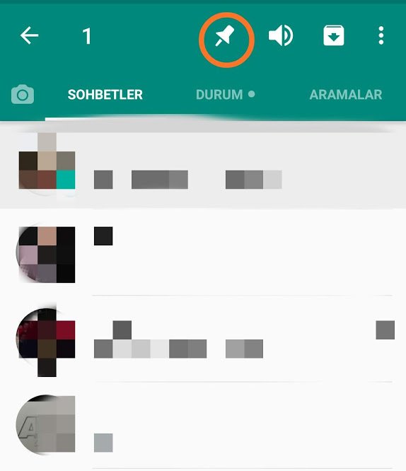 Whatsapp Sohbet Sabitleme Nasıl Yapılır? sohbet sabitleme