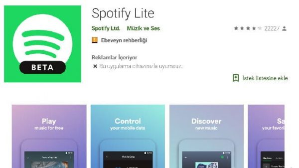 Spotify Lite Nedir? Spotify Lite Nedir?