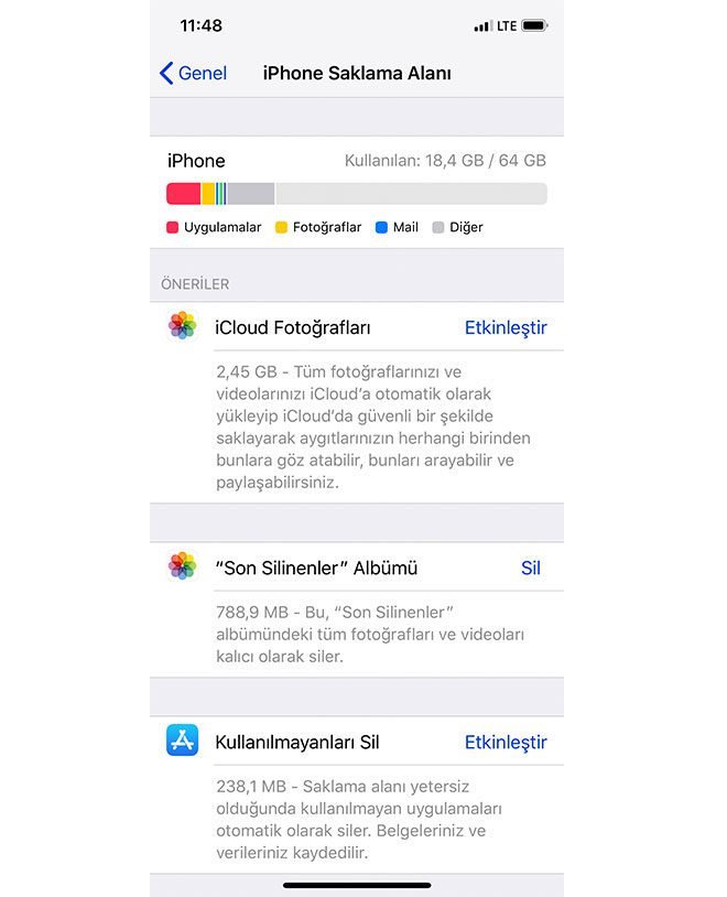 iPhone'da Kullanılmayan Uygulamaları Otomatik Silme Nasıl Yapılır? kullanılmayan uygulamaları sil