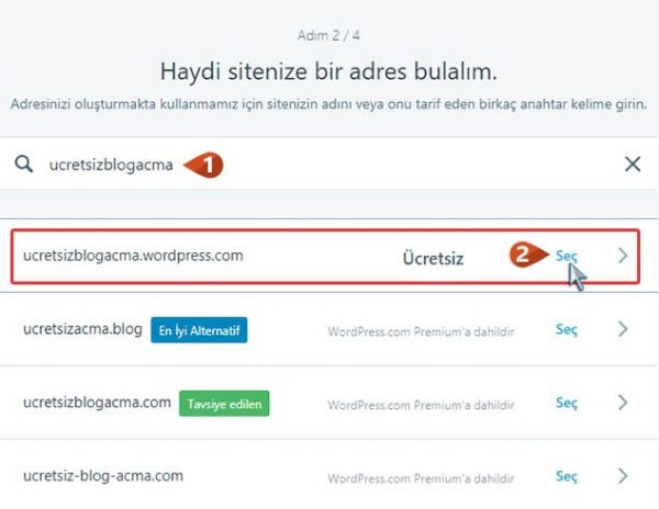 ücretsiz blog nasıl açılır