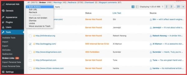 SEO: Kırık Link Zararı ve Düzeltilmesi kırık link kontrol