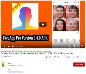 Telefonda Sahte Uygulamalara Dikkat: FaceApp Pro