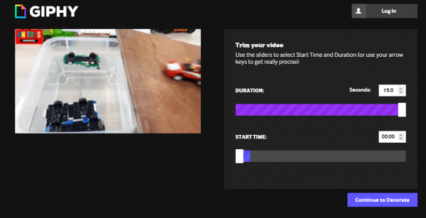 Basit Bir Şekilde Videoyu Gife Dönüştürme gif düzenleme