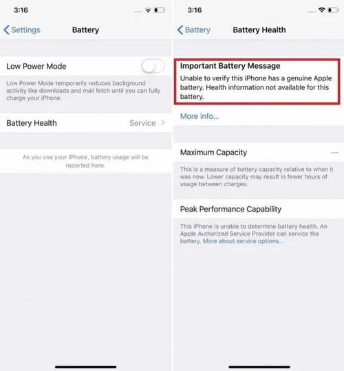 iPhone'da Pil Değişimi Daha da Zorlaştı