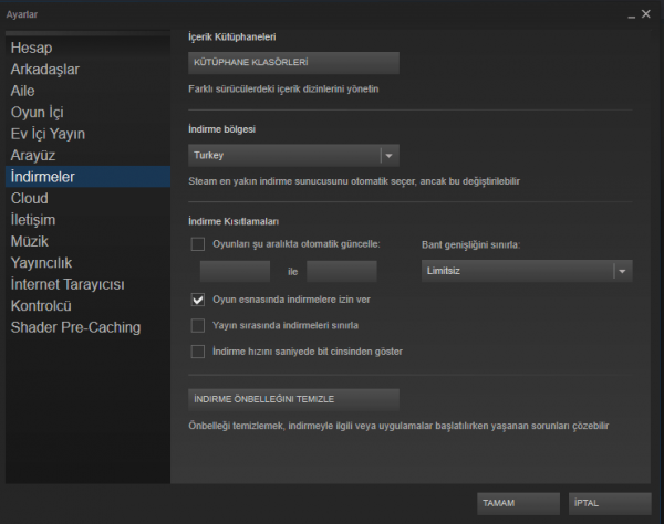 Steam İndirme İle İlgili Ayarlar Nasıl Yapılır? steam indirmeler