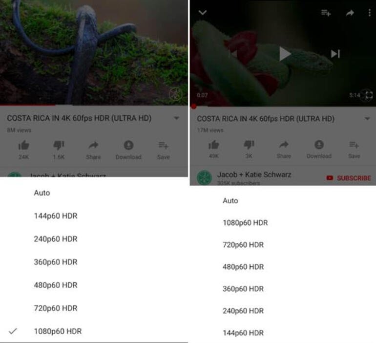 Youtube'ta Çözünürlüğün SEO'ya Etkisi