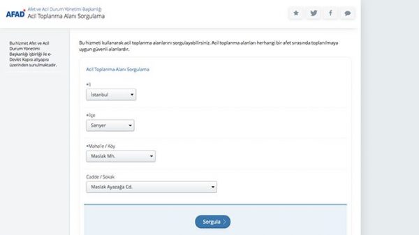 Acil Toplanma Alanı Nasıl Bulunur?