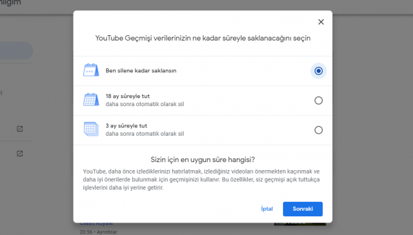 Youtube Geçmişinizi Otomatik Olarak Nasıl Silersiniz? Youtube Geçmişinizi Otomatik Olarak Nasıl Silersiniz?