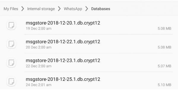 Whatsapp'ta Eski Mesajları Geri Getirme Whatsapp'ta Eski Mesajları Geri Getirme