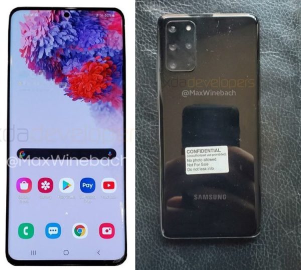 Galaxy S20 Plus 5G Tasarım ve Özellikleri Galaxy S20 Plus 5G Tasarım ve Özellikleri