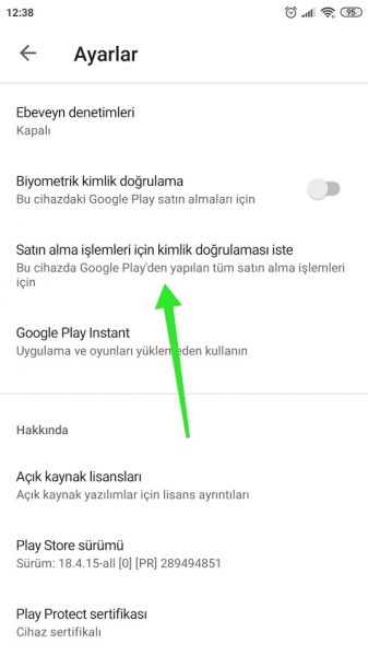 Google Play Sore'da Parmak İzi Nasıl Kullanılır? Google Play Sore'da Parmak İzi Nasıl Kullanılır?