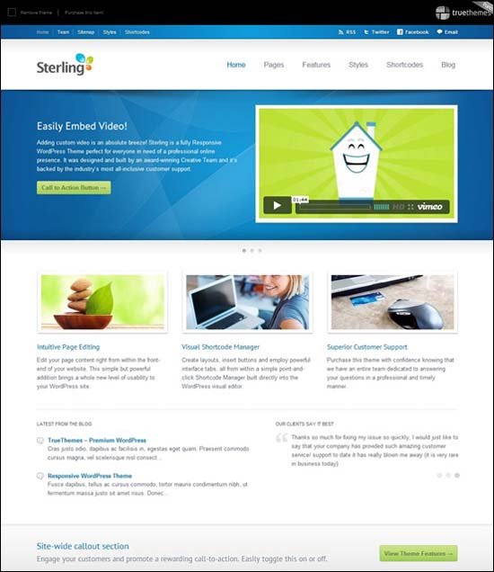 50 Adet Responsive Sade Wordpress Teması Wordpress Themes Responsive