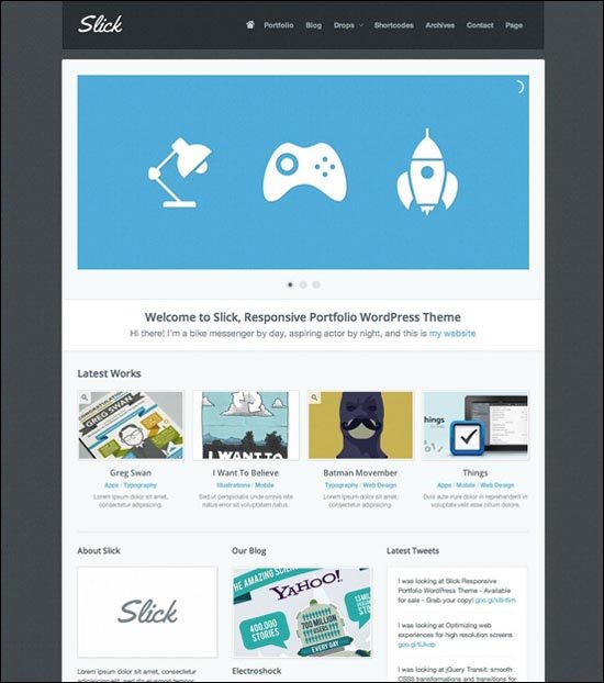 50 Adet Responsive Sade Wordpress Teması Wordpress Themes Responsive