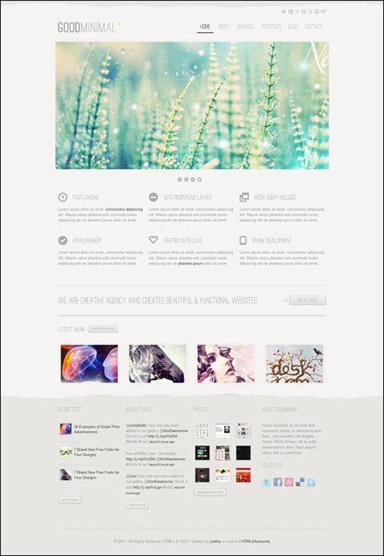50 Adet Responsive Sade Wordpress Teması Wordpress Themes Responsive