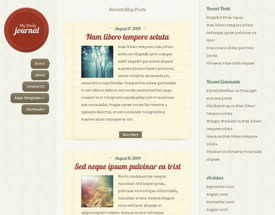 50 Adet Responsive Sade Wordpress Teması Wordpress Themes Responsive