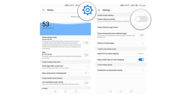 Android İçin Arka Planda Güç Tüketen Uygulama Uyarısı Android İçin Arka Planda Güç Tüketen Uygulama Uyarısı
