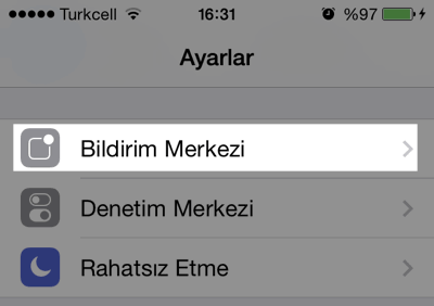 iPhone'da Oyundayken Bildirim Almayın