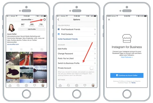 Instagram'da İşletme Hesabı Kullanmak