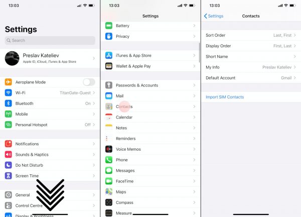 iPhone'da Basit Rehber Ayarı Kişileri Görüntüleme iPhone'da Basit Rehber Ayarı Kişileri Görüntüleme