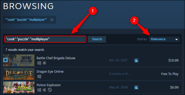 Steam Kütüphanesinde Detaylı Arama Yapma Steam Kütüphanesinde Detaylı Arama Yapma