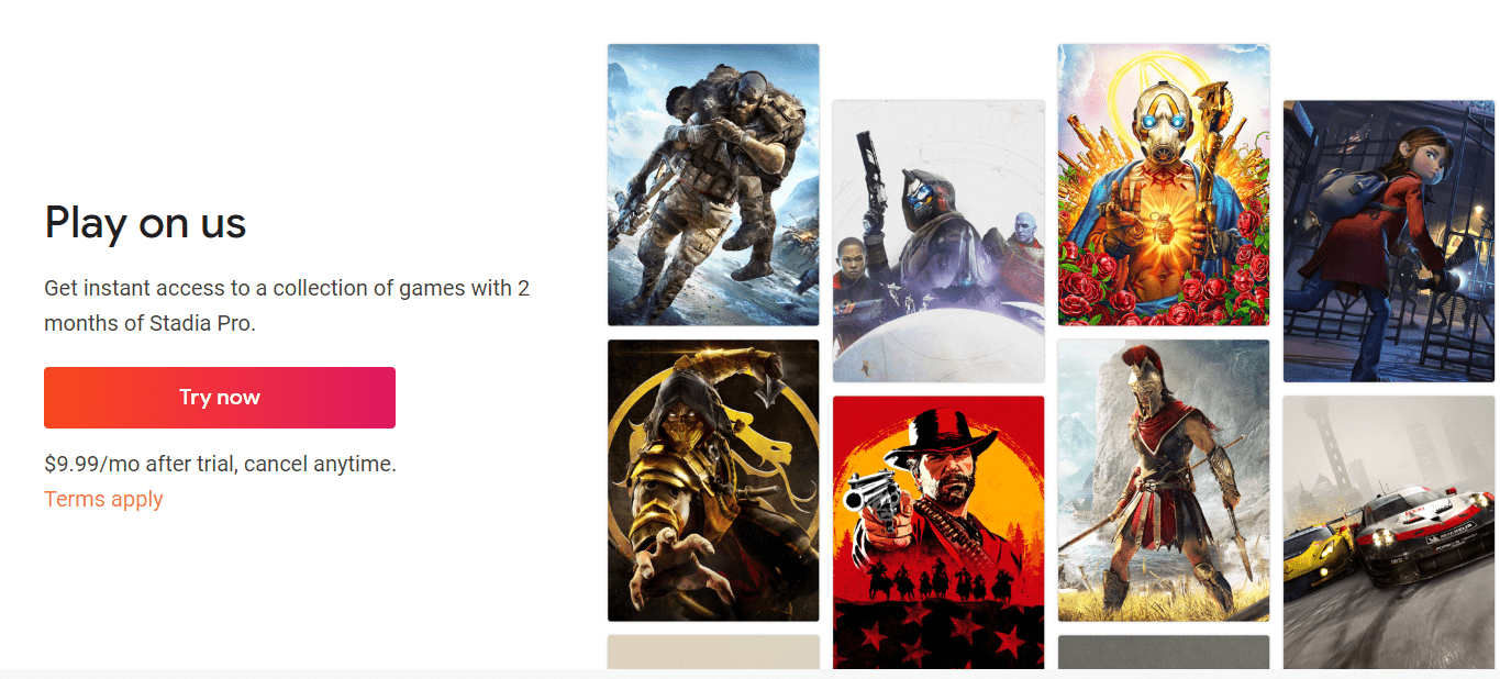 Google Stadia Pro Ücretsiz Kullanma Google Stadia Pro Ücretsiz Kullanma
