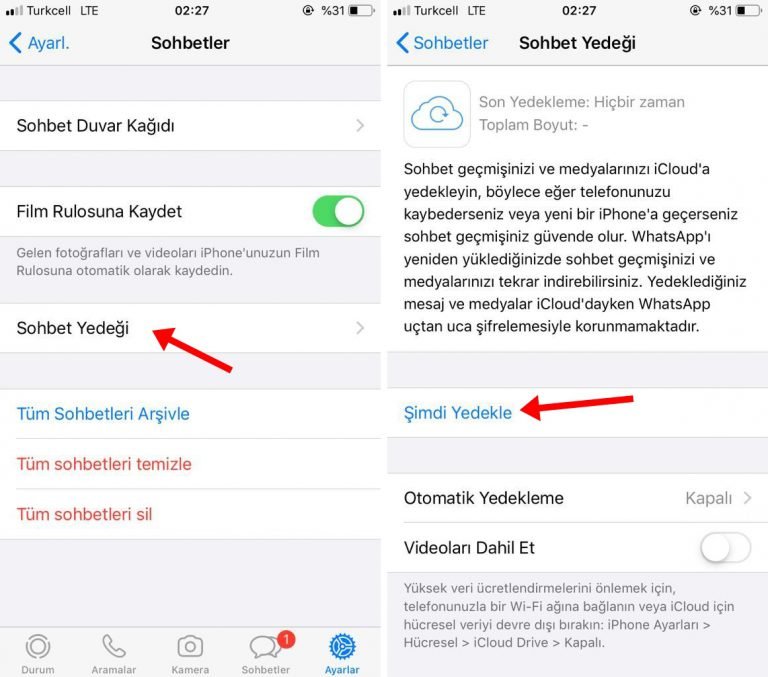 iOS Üzerinden Android'e Whatsapp Mesajlarını Nasıl Aktarırsınız?